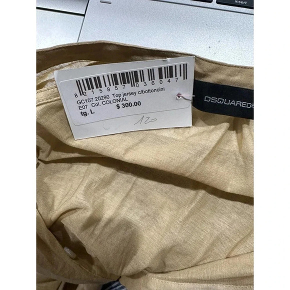 DSQUARED2 NWT’s sleeves tank. Size large - Picture 4 of 7